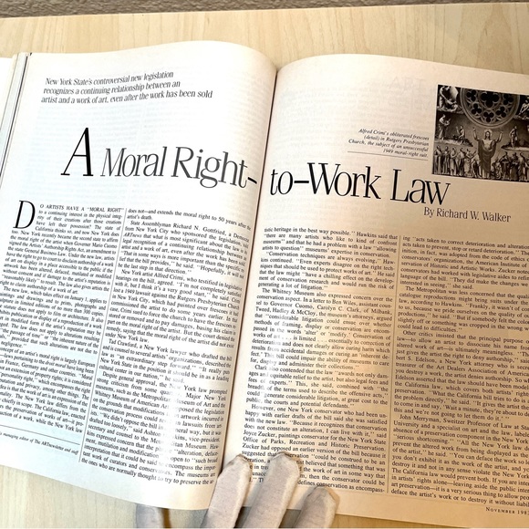 ARTnews 1983. Collectible. EUC - Picture 7 of 9